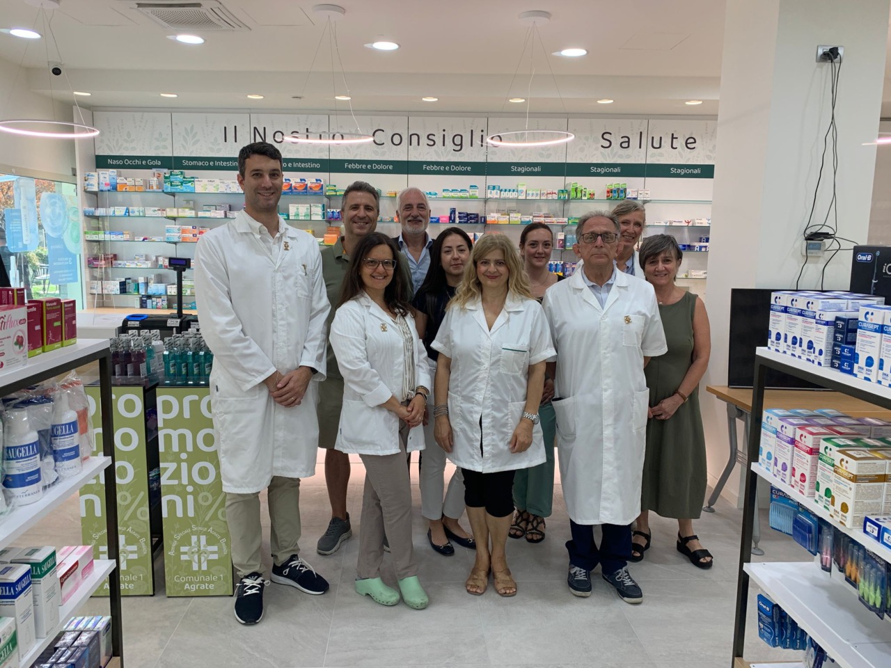 Restyling completato, riaperta la “nuova” farmacia comunale