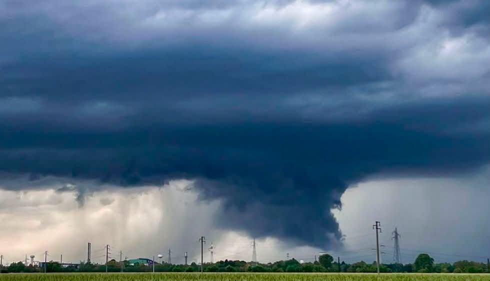 Piogge intense in Lombardia, in provincia di Monza caduti fino a 50 millimetri d’acqua