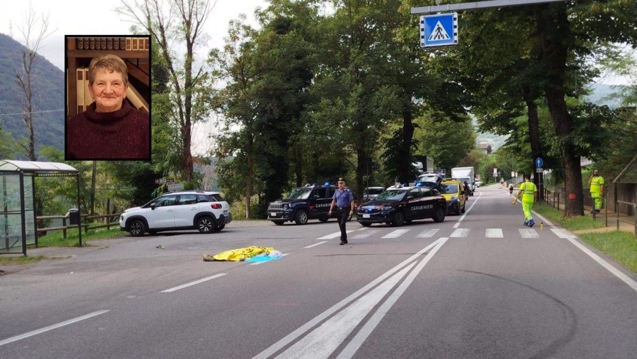 Tragedia sul lago di Endine: 78enne di Monza travolta e uccisa da una moto mentre attraversava