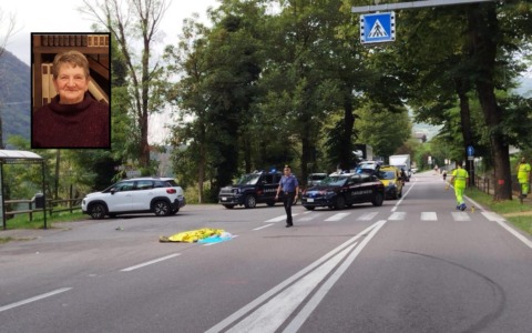 Tragedia sul lago di Endine: 78enne di Monza travolta e uccisa da una moto mentre attraversava