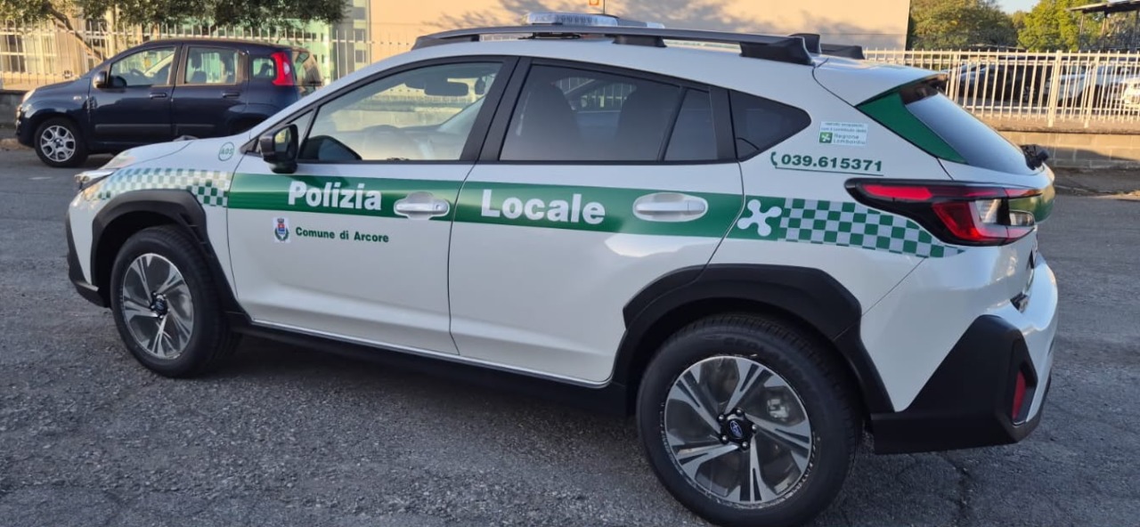 Sicurezza e innovazione, un nuovo Suv ibrido per la Polizia Locale