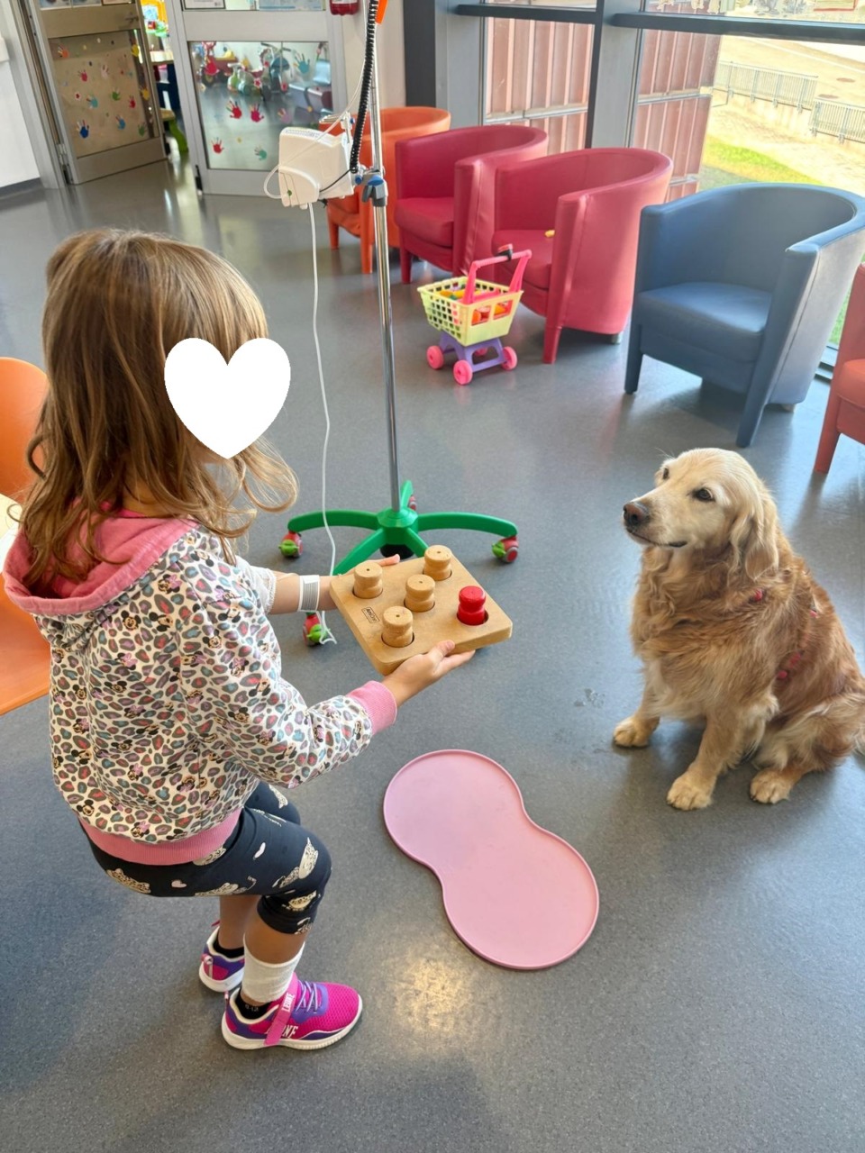In ospedale c’è Dilly, l’angelo dei bambini ricoverati