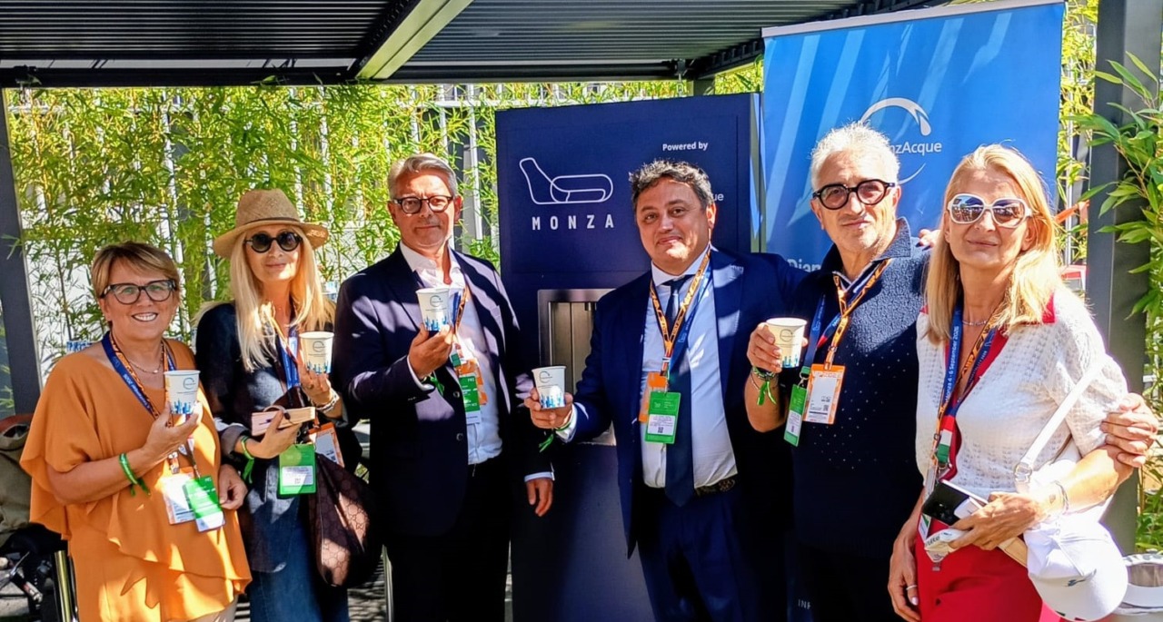 Altro che bottigliette: al Gran Premio di Monza distribuiti 115mila litri di acqua pubblica