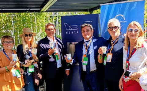 Altro che bottigliette: al Gran Premio di Monza distribuiti 115mila litri di acqua pubblica