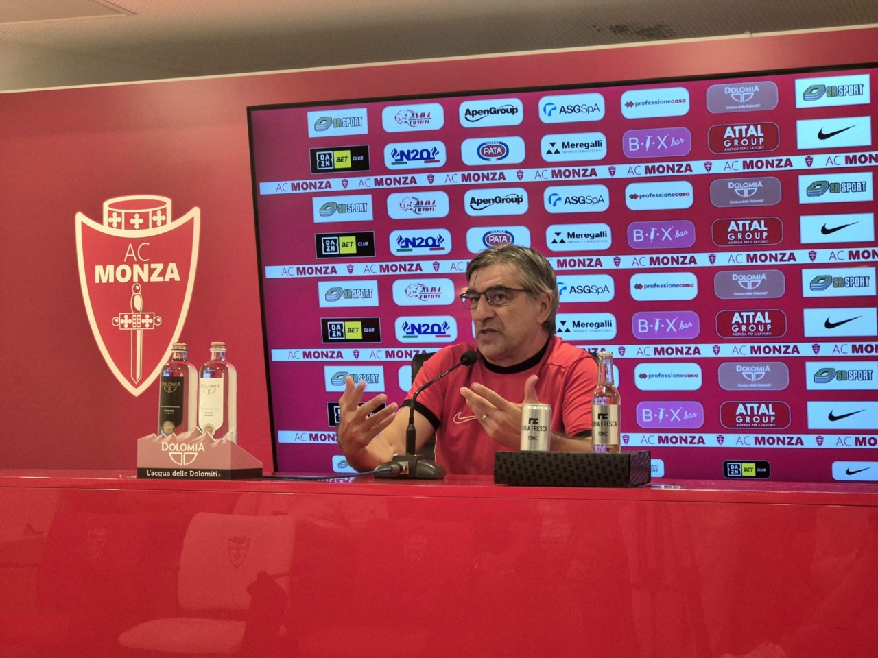 Monza-Sassuolo, Juric carica i suoi: “Servono cattiveria e cura dei dettagli, Capitan Pessina ci manca, voglio la prima vittoria”