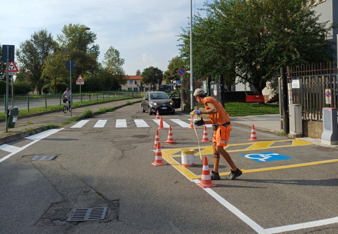 Al via i lavori di rifacimento della segnaletica stradale a Desio