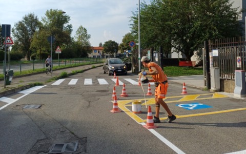 Al via i lavori di rifacimento della segnaletica stradale a Desio