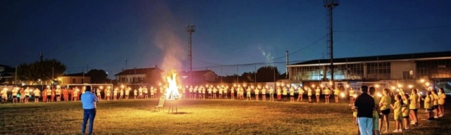 giussano, fiaccolata robbiano