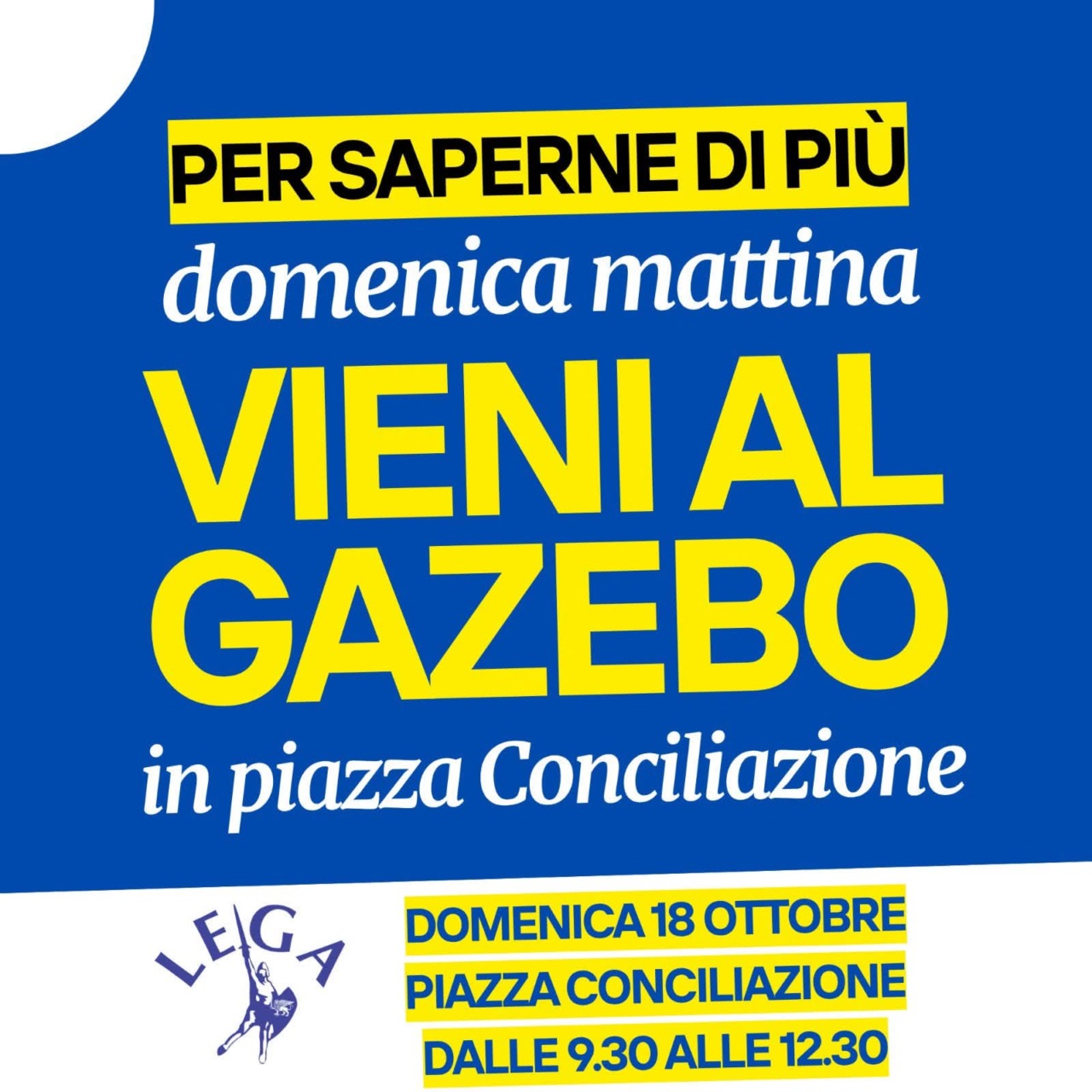 Asse della Cultura, la Lega in piazza