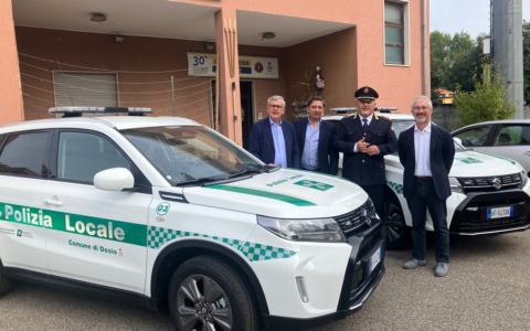 Due nuove auto ibride per la Polizia Locale di Desio