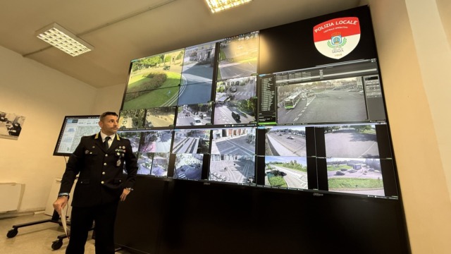 Operativa la nuova piattaforma di gestione della videosorveglianza di Monza