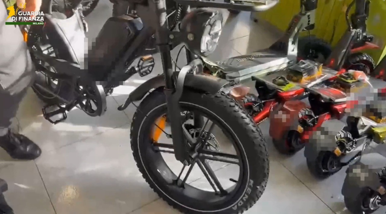 E-bike e monopattini truccati: sequestrati 845 mezzi tra Sesto, Nova Milanese e Desio