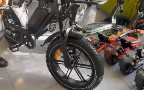 E-bike e monopattini truccati: sequestrati 845 mezzi tra Sesto, Nova Milanese e Desio