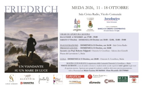 “Friedrich – Un viandante su un mare di luce”: una mostra dedicata al grande protagonista del Romanticismo europeo