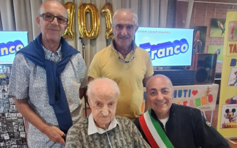 Franco Pilotti, la storia viva di Villasanta, spegne 101 candeline