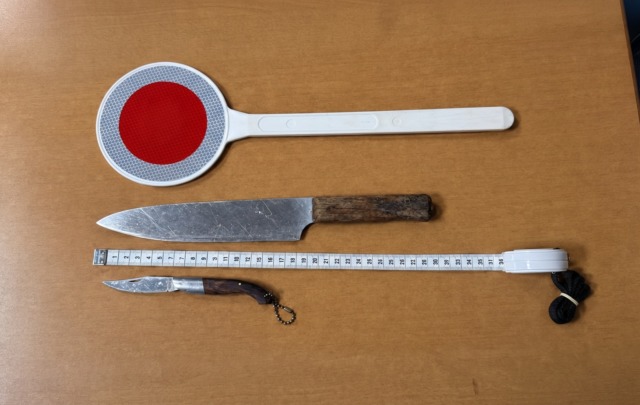 Alla guida sotto gli effetti della cocaina e con due coltelli a bordo: denunciato