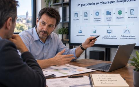 Il gestionale sartoriale e il partner tecnologico